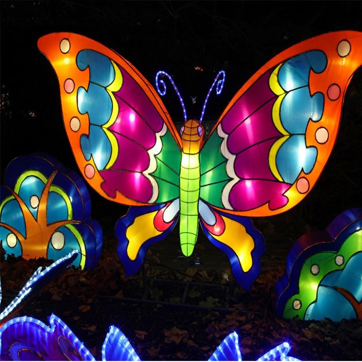 Chinese New Year Lantern Decoration Animal Silk Lantern